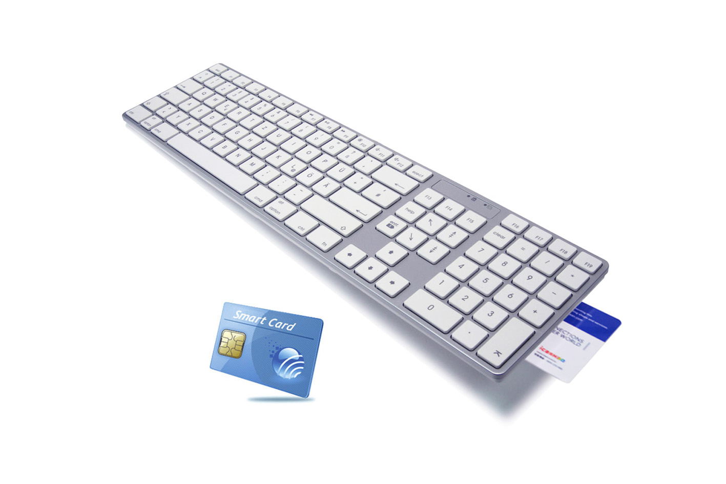 smart card reader keyboard